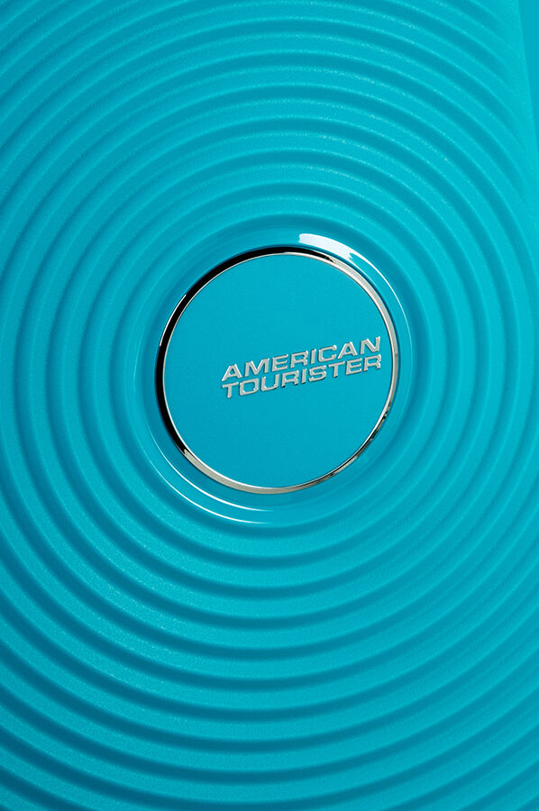 SoundBox Medium Check-in | American Tourister Soundbox Spinner Expandable 67cm Summer Blue