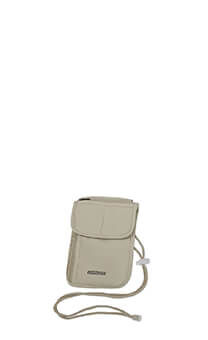 American Tourister Neck Pouch Bolsa para el cuello con RFID