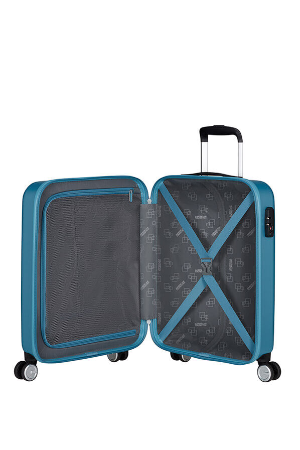 Astrobeam Maleta de Cabina | American Tourister Astrobeam Spinner TSA 55cm  Icy Aqua