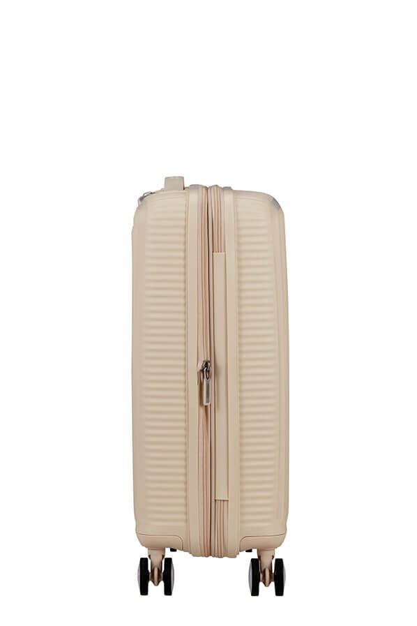 American Tourister SoundBox Spinner TSA Expandable 55cm  Coconut Sand