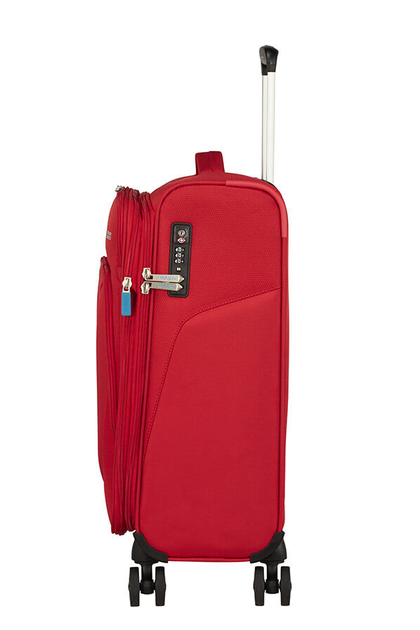 American Tourister Summerfunk Spinner Exp TSA 55cm  Rojo