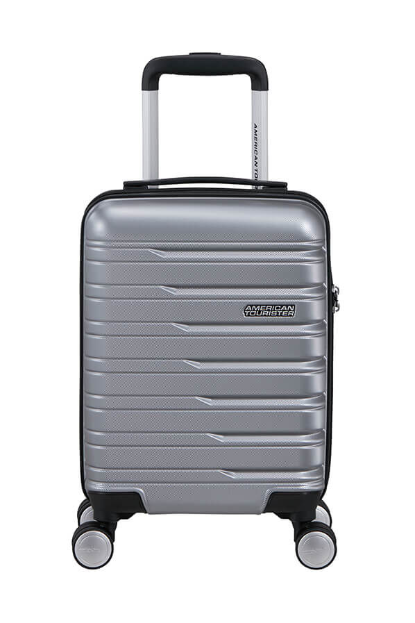 American Tourister Flashline Spinner Underseater Removable Wheels 45cm  Sky Silver