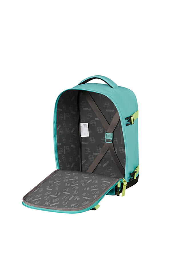 American Tourister Take2cabin Casual Backpack S  Dusty Turquoise/Lime American Tourister Take2cabin Casual Backpack S  Dusty Turquoise/Lime