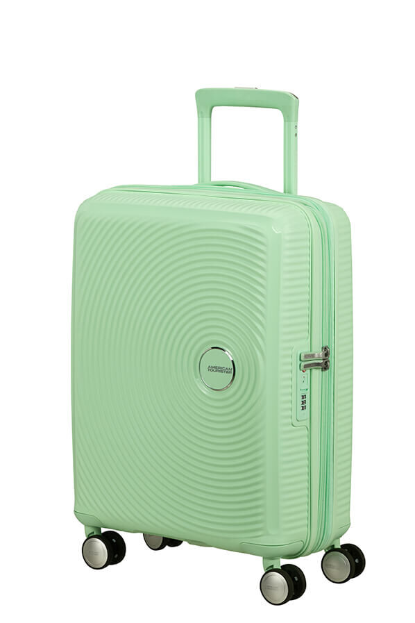 American Tourister SoundBox Spinner TSA Expandable 55cm  Pastel Green American Tourister SoundBox Spinner TSA Expandable 55cm  Pastel Green