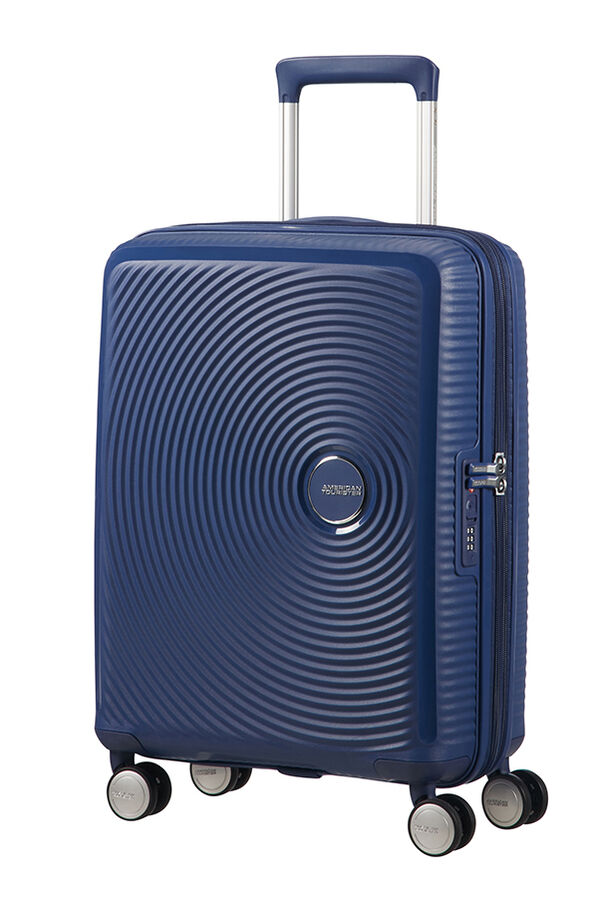 American Tourister Soundbox Spinner expansible 55cm Midnight Navy American Tourister Soundbox Spinner expansible 55cm Midnight Navy