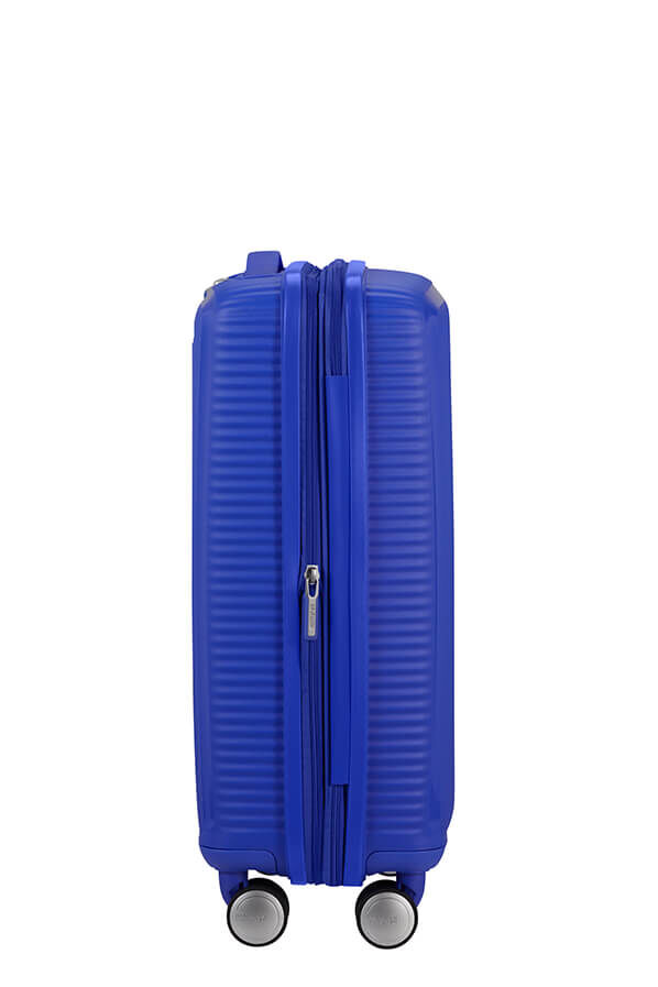 American Tourister SoundBox Spinner Expandable 55cm  Cobalt Blue American Tourister SoundBox Spinner Expandable 55cm  Cobalt Blue