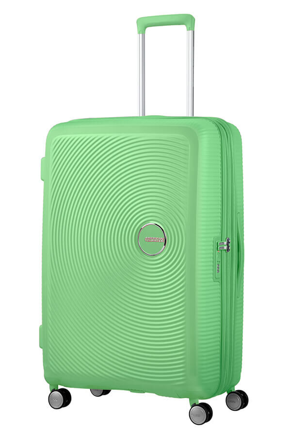 American Tourister Soundbox Spinner TSA Expandable 77cm  Spring Green