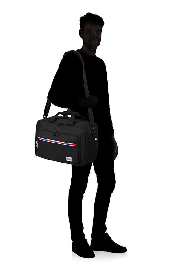 American Tourister UpBeat 3-Way Boarding Bag  Negro