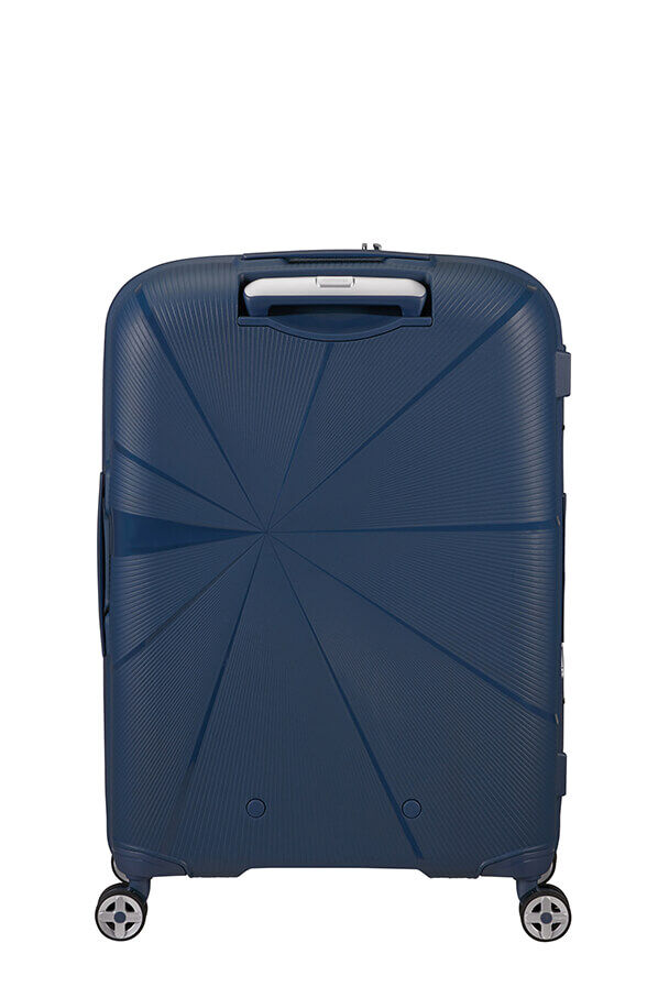 American Tourister Starvibe Spinner Expandable TSA 67cm Navy American Tourister Starvibe Spinner Expandable TSA 67cm Navy