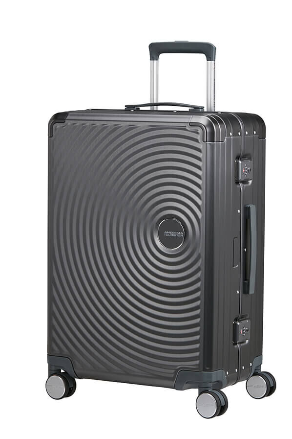 American Tourister Soundbox Alu Spinner TSA 68cm  Brushed Anthracite American Tourister Soundbox Alu Spinner TSA 68cm  Brushed Anthracite