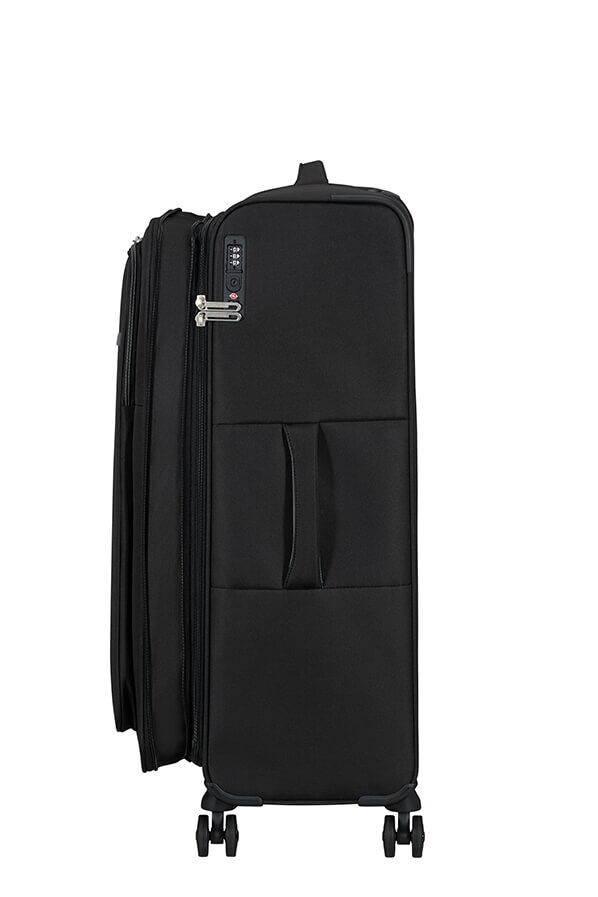 American Tourister Cloudrider Spinner EXP TSA L  Jet Black