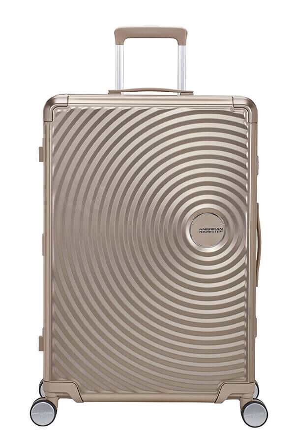 American Tourister Soundbox Alu Spinner TSA 77cm  Bronce