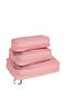 Packing Cubes Set of 3 Packing Cubes | American Tourister American Tourist. Ta Packing Cubes S/M/L  Pink/Mauve