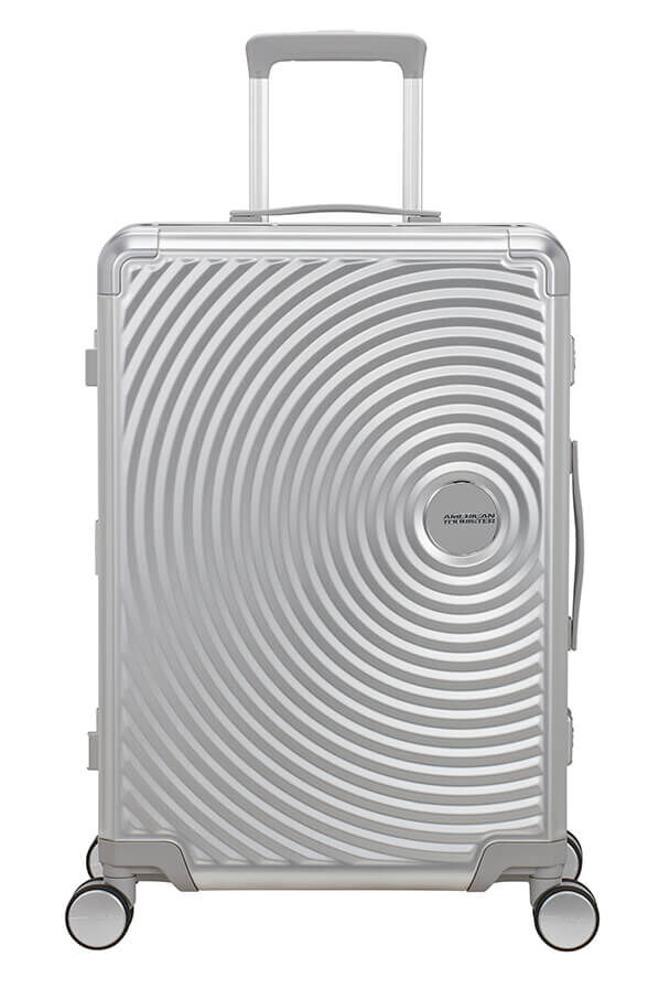 American Tourister Soundbox Alu Spinner TSA 68cm  Silver