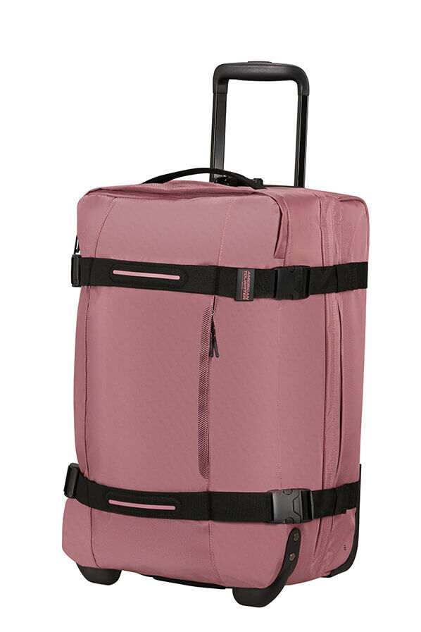 American Tourister Urban Track Duffle with Wheels S  Lilas Pink American Tourister Urban Track Duffle with Wheels S  Lilas Pink