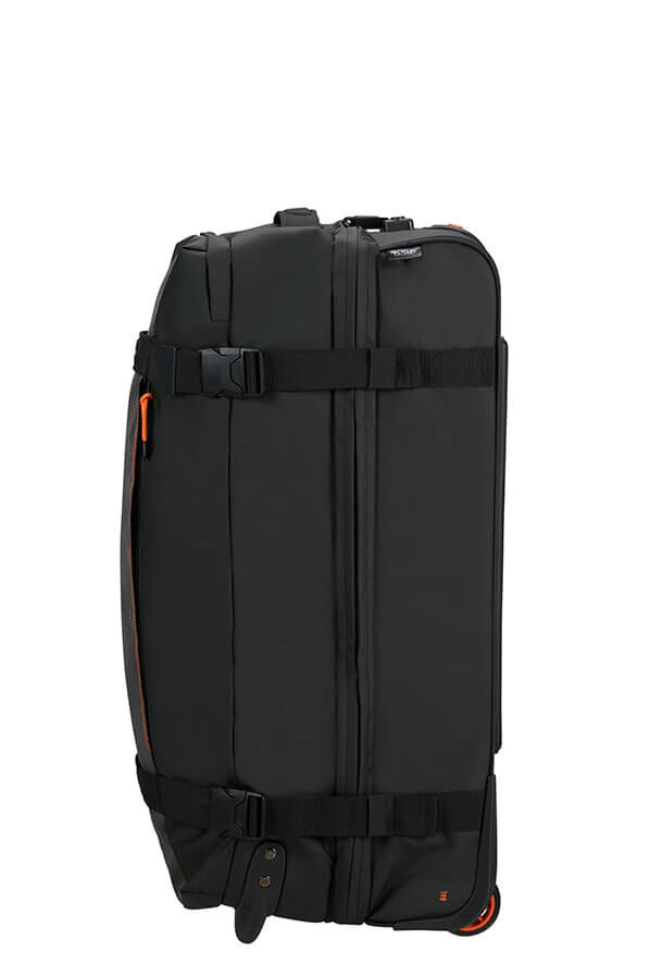 American Tourister Urban Track Duffle with Wheels Lmtd M  Black/Orange