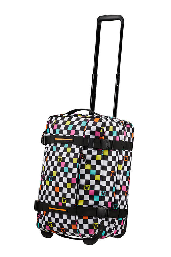American Tourister Urban Track Disney Duffle with Wheels Disney S  Mickey Check American Tourister Urban Track Disney Duffle with Wheels Disney S  Mickey Check