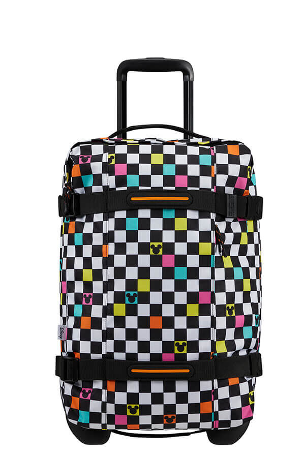 American Tourister Urban Track Disney Duffle with Wheels Disney S  Mickey Check American Tourister Urban Track Disney Duffle with Wheels Disney S  Mickey Check