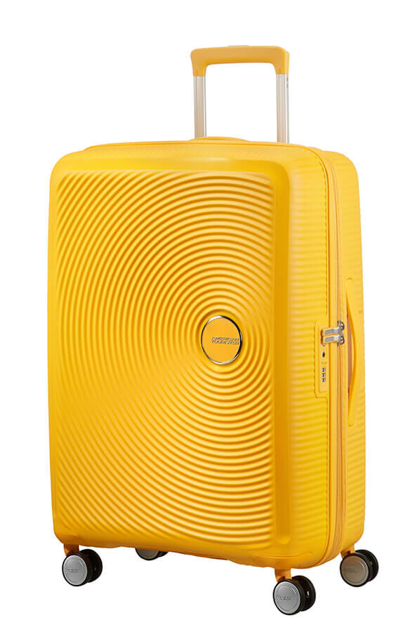 American Tourister Soundbox Spinner 67cm  Golden Yellow