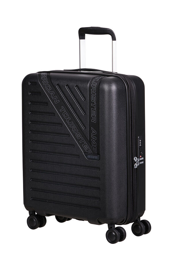Dynabelt Maleta de Cabina | American Tourister Dynabelt Spinner EXP TSA 55cm  Volcano Black