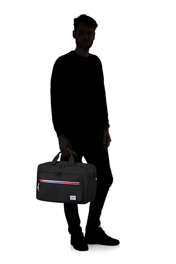 American Tourister UpBeat 3-Way Boarding Bag  Negro