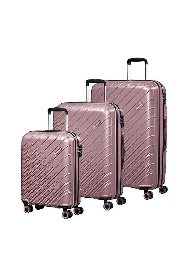 American Tourister Speedstar 3 PC SET A Rose Gold American Tourister Speedstar 3 PC SET A Rose Gold