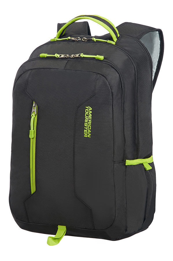 American Tourister Urban Groove Mochila para port&aacute;til 2 39.6cm/15.6inch Black/Lime Green
