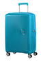American Tourister Soundbox Spinner expansible 67cm Summer Blue