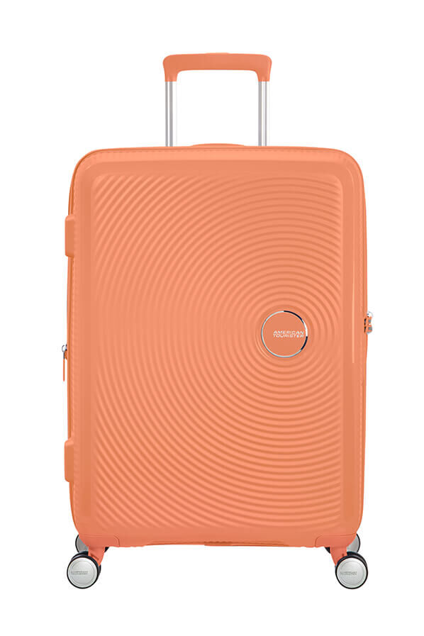 SoundBox Equipaje mediano | American Tourister Soundbox Spinner TSA Expandable 67cm  Cantaloupe