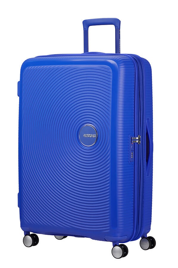 American Tourister SoundBox Spinner Expandable 77cm  Cobalt Blue