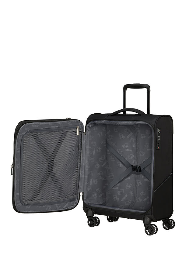 American Tourister SummerRide Spinner S EXP TSA 55cm Negro