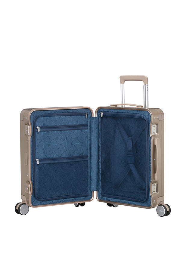 American Tourister Soundbox Alu Spinner TSA 55cm  Bronce