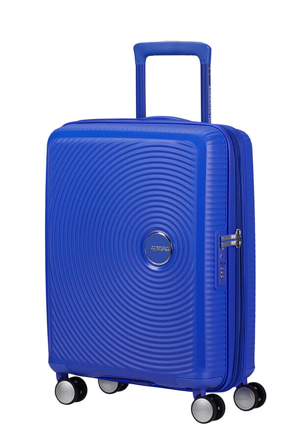 American Tourister SoundBox Spinner Expandable 55cm  Cobalt Blue American Tourister SoundBox Spinner Expandable 55cm  Cobalt Blue