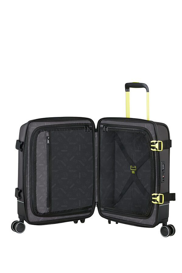 American Tourister Urban Track Spinner S TSA Coated 55cm  Black/Lime