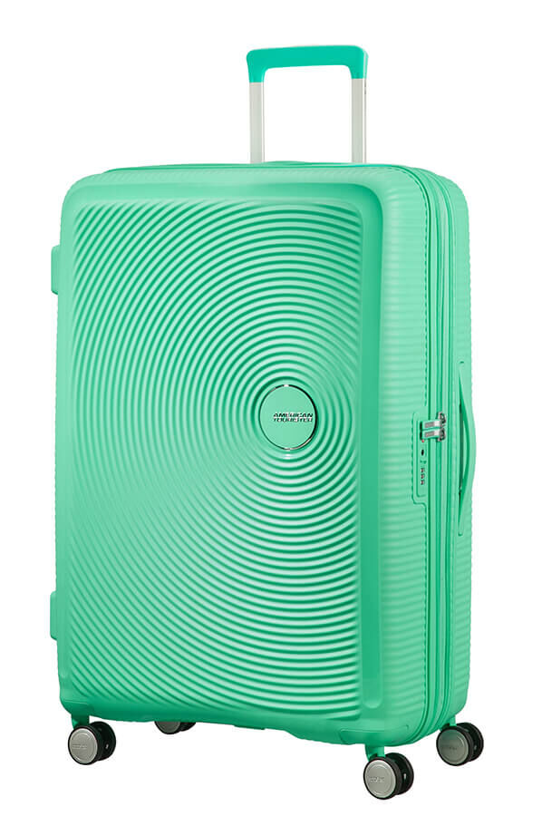 American Tourister Soundbox Spinner 77  Deep Mint