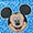 Mickey Lenticular Blue Mickey Lenticular Blue
