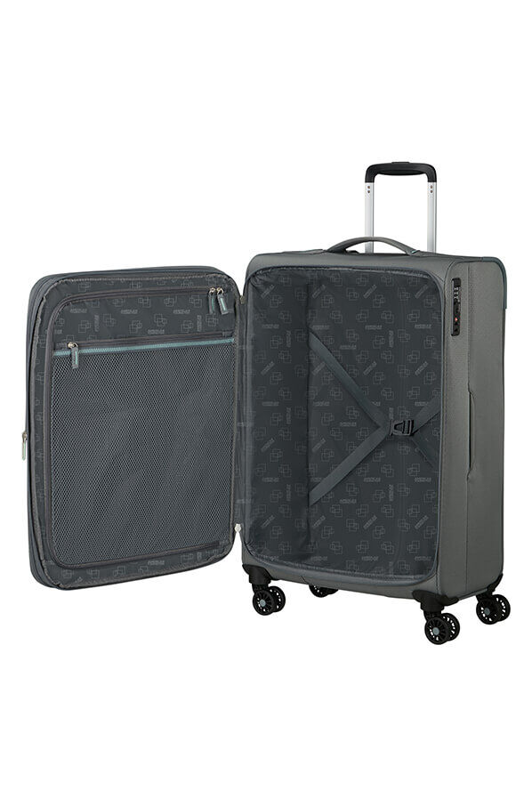 American Tourister Aerospin Spinner Expandable M  Stone Basalt