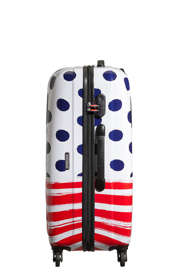 American Tourister Disney Legends Spinner 75cm  Minnie Blue Dots
