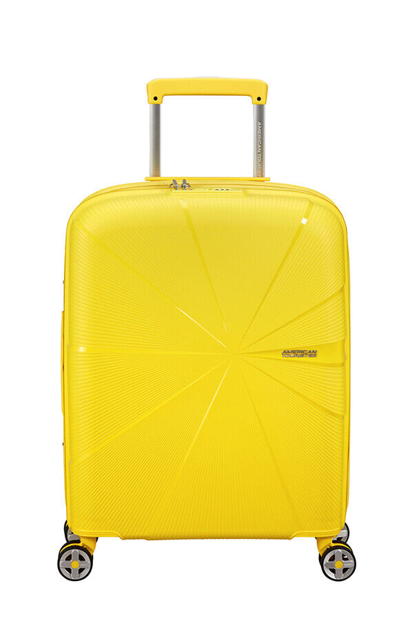 American Tourister Starvibe Spinner Expandable TSA 55cm Electric Lemon American Tourister Starvibe Spinner Expandable TSA 55cm Electric Lemon