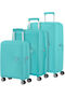 American Tourister Soundbox 3 PC Set A  Poolside Blue American Tourister Soundbox 3 PC Set A  Poolside Blue
