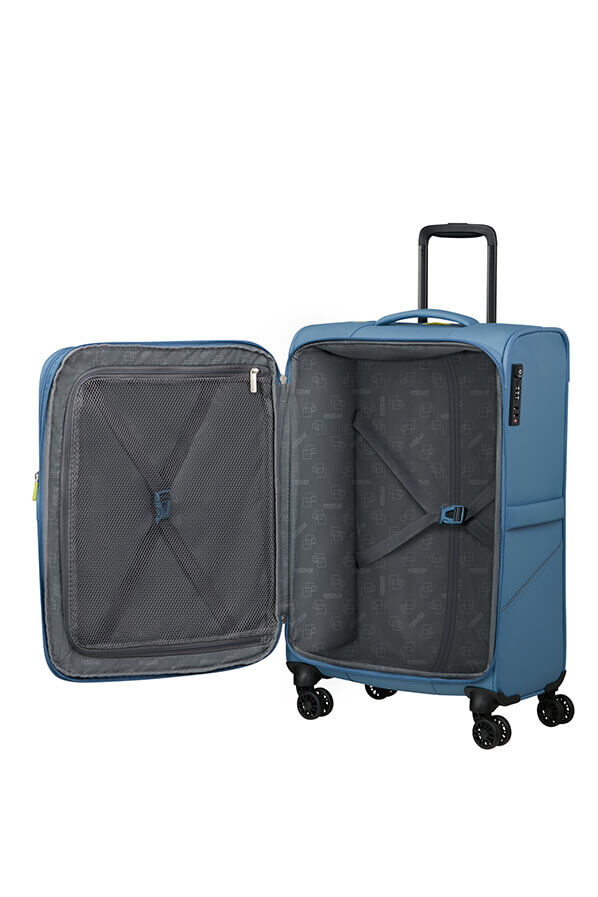 SummerRide Equipaje mediano | American Tourister SummerRide Spinner M EXP TSA SP 69cm  Coronet Blue
