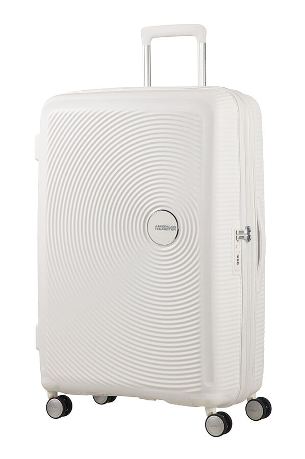 American Tourister Soundbox Spinner expansible 77cm Pure White