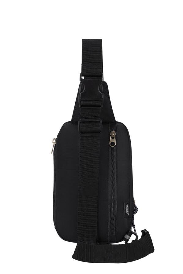 American Tourister Brightup Sling Bag Zip  Negro