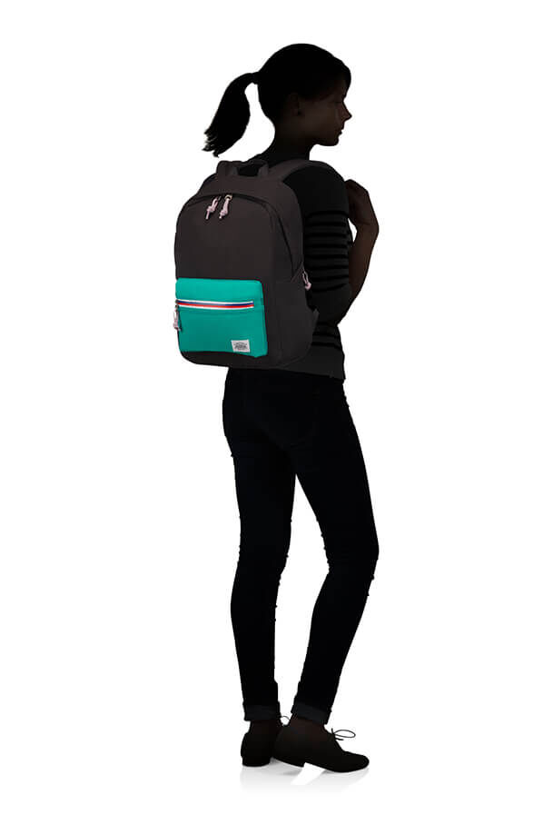 American Tourister Upbeat Backpack ZIP  Black/Turquoise American Tourister Upbeat Backpack ZIP  Black/Turquoise
