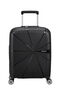 American Tourister Starvibe Spinner Expandable TSA 55cm Black American Tourister Starvibe Spinner Expandable TSA 55cm Black