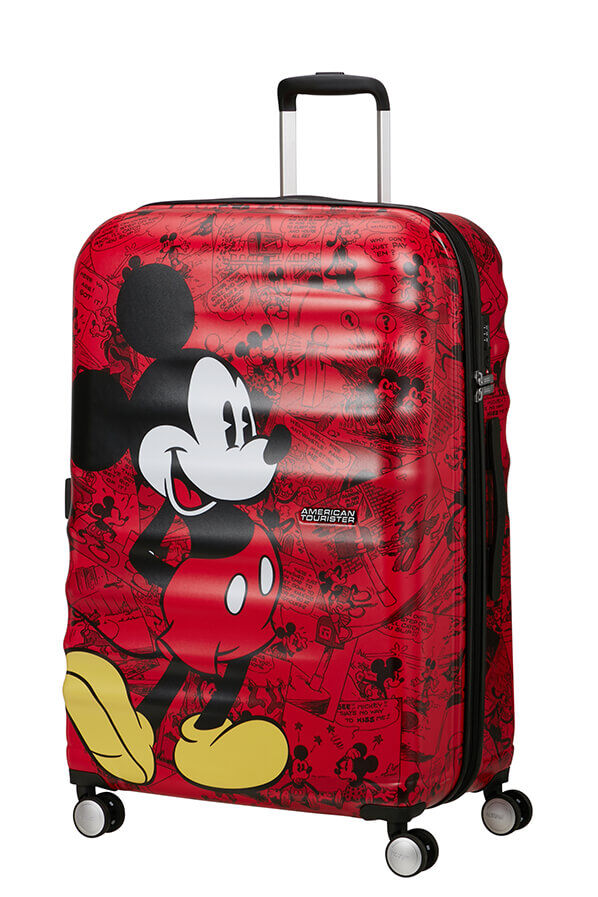 American Tourister Disney Wavebreaker Spinner TSA Disney Fl 77cm  Mickey Comics Red American Tourister Disney Wavebreaker Spinner TSA Disney Fl 77cm  Mickey Comics Red