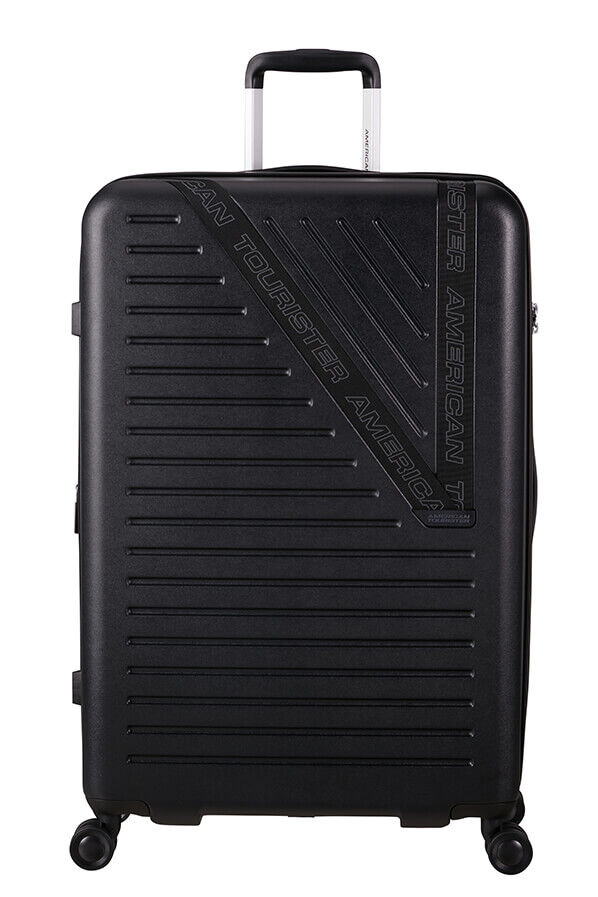 Dynabelt Large Check-in | American Tourister Dynabelt Spinner EXP TSA 77cm  Volcano Black