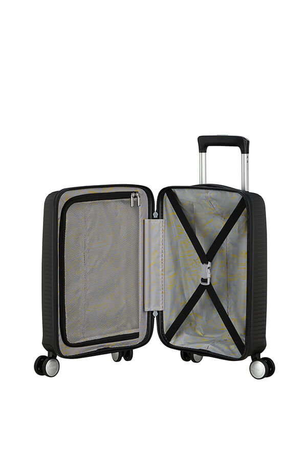 American Tourister Soundbox Mini Spinner 47cm  Bass Black American Tourister Soundbox Mini Spinner 47cm  Bass Black