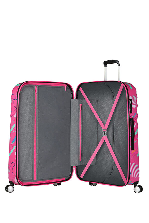 American Tourister Disney Wavebreaker Spinner TSA Disney Fl 77cm  Minnie Future Pop