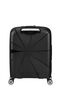 American Tourister Starvibe Spinner Expandable TSA 55cm Black American Tourister Starvibe Spinner Expandable TSA 55cm Black